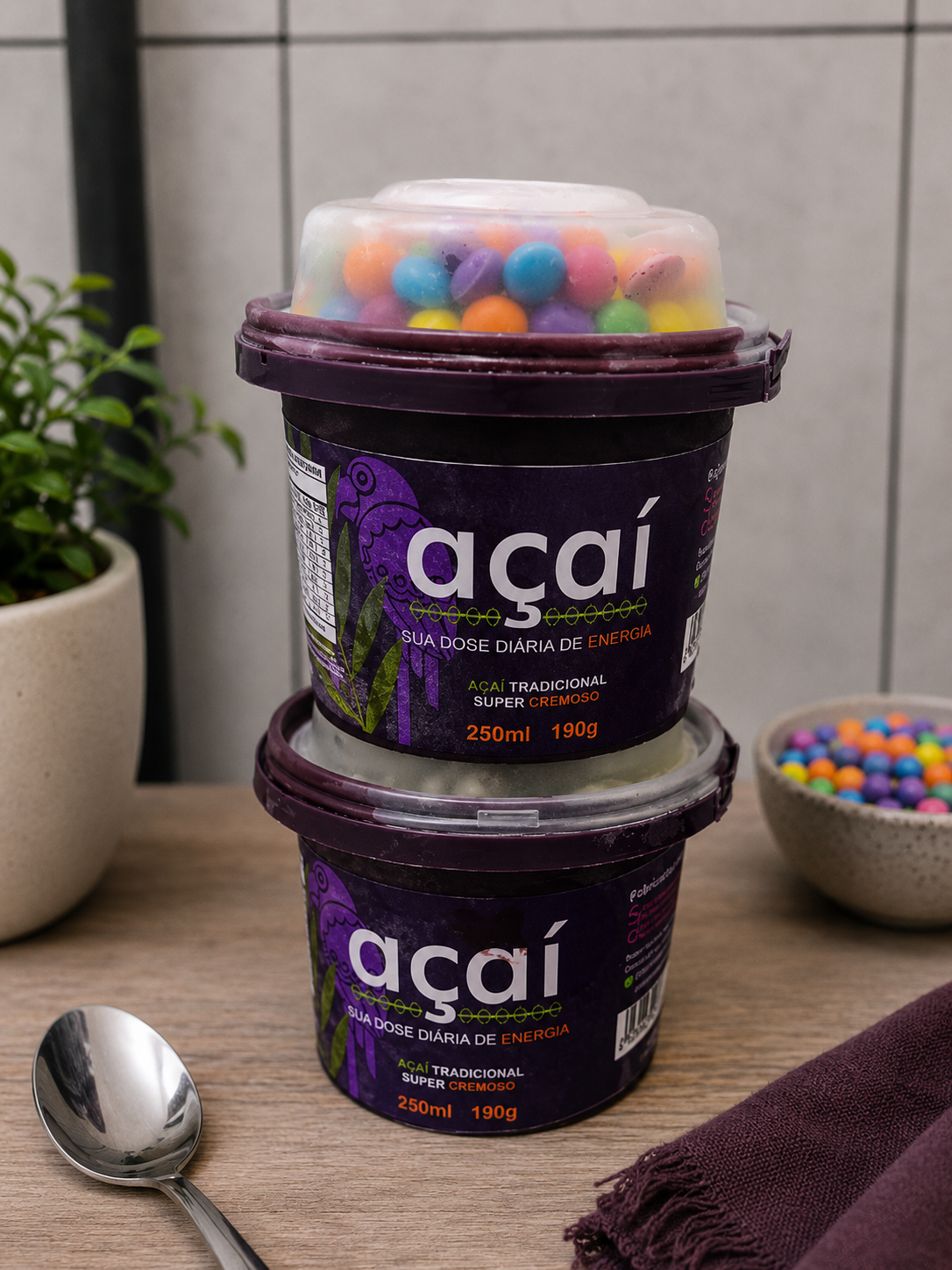 Açaí com Granola 220ml