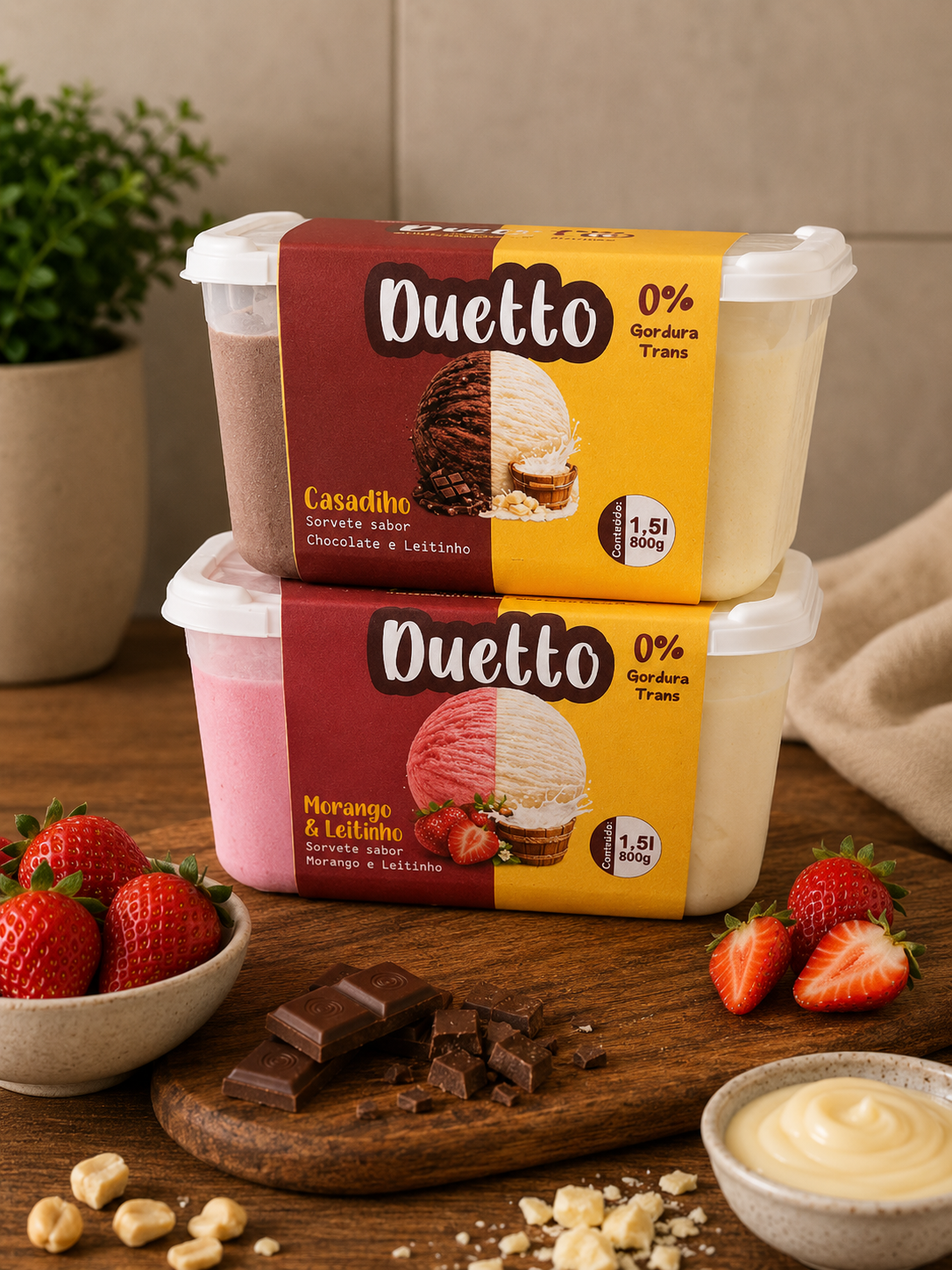 Linha Duetto 1,5L